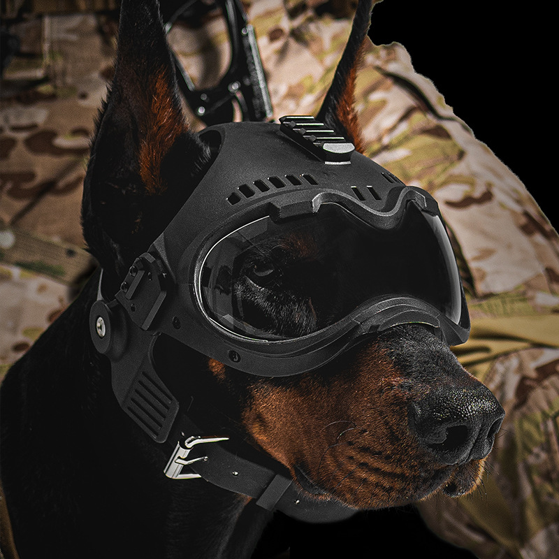 Motorcycle Gear Dogs - Hełm taktyczny dla psa K9, wojskowy,
