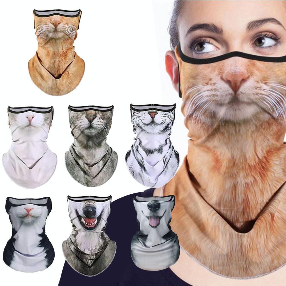 Motorcycle Gear Dogs - Kominiarka 3D Cute Animal Motocross Ski