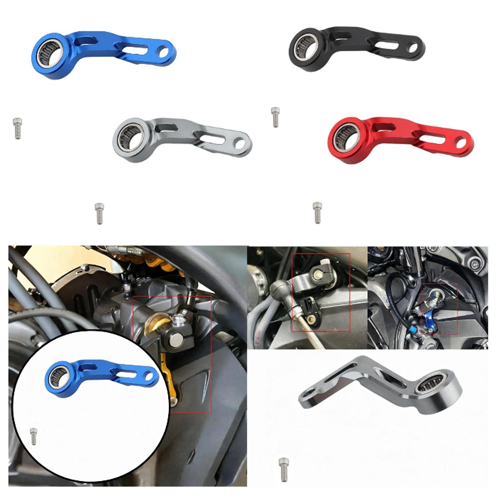 Motorcycle Gear Holder - Aluminiowy Stabilizator Dźwigni Zmiany Biegów, Zestaw