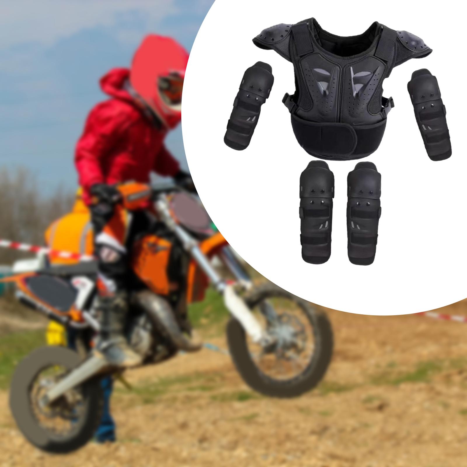Motorcycle Gear Full Suit - Dziecięcy kombinezon ochronny na motocykl, pełna
