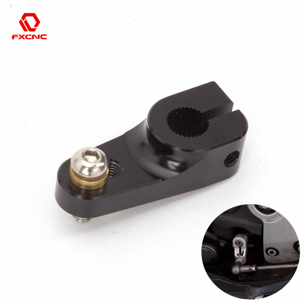 Motorcycle Gear Holder - 10mm regulowany aluminiowy motocykl stóp Rearset
