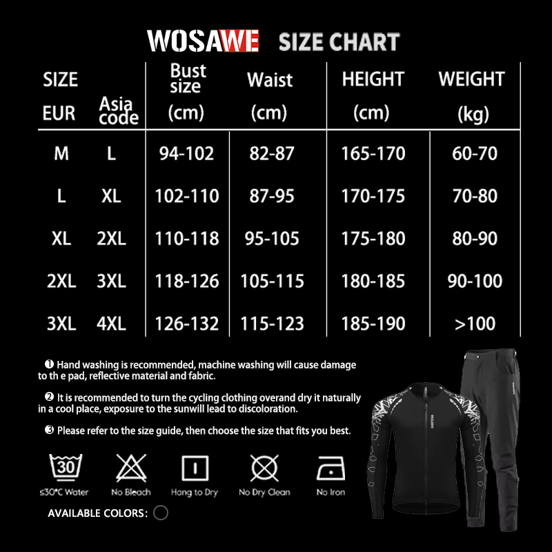 WOSAWE Męski Kombinezon Motocy – Motorcycle Gear Jacket And Pants recenzja i cena