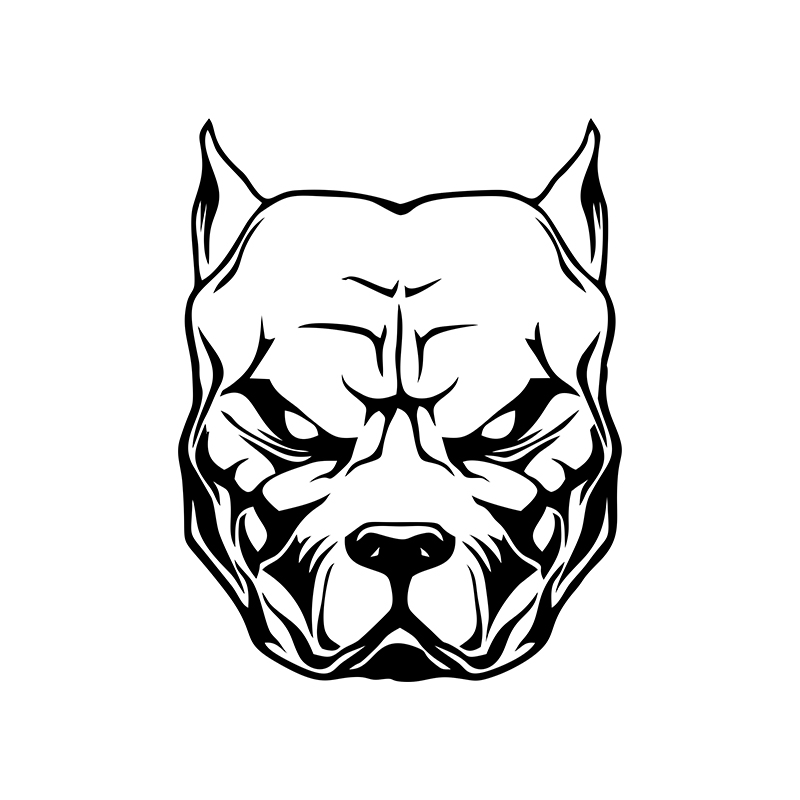 Naklejka motocyklowa wzór psa  – Motorcycle Gear Dogs recenzja i cena