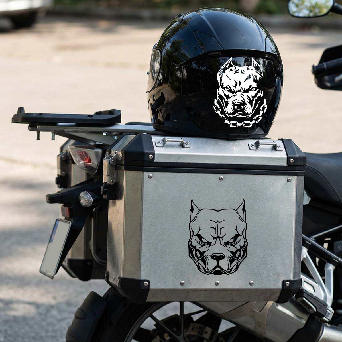 2 SZT./ZESTAW Wielokolorowe Na – Motorcycle Gear Dogs recenzja i cena