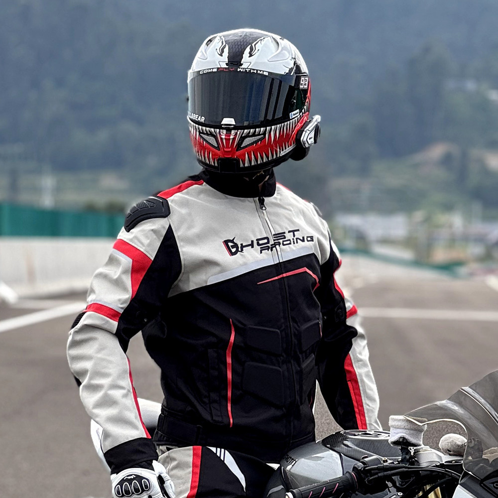 GHOST RACING Męski Zestaw Moto – Motorcycle Gear Jacket And Pants recenzja i cena