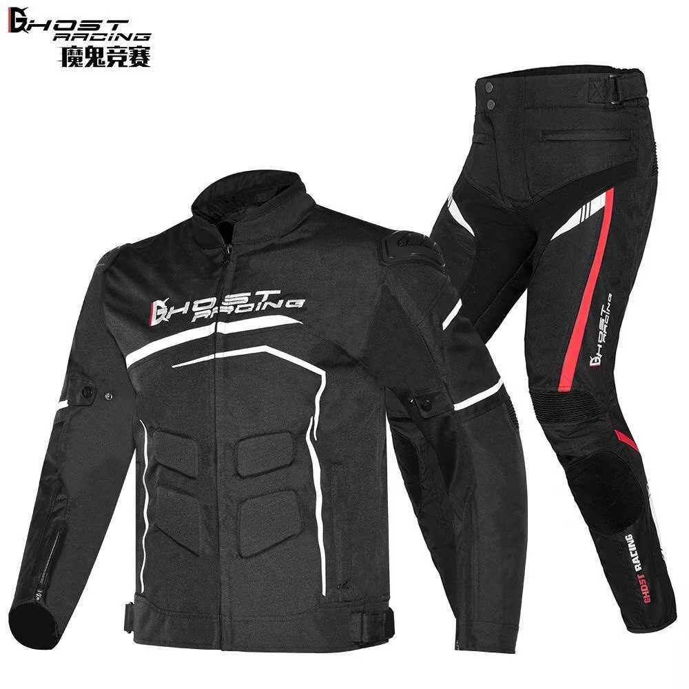 GHOST RACING Męski Zestaw Moto – Motorcycle Gear Jacket And Pants recenzja i cena