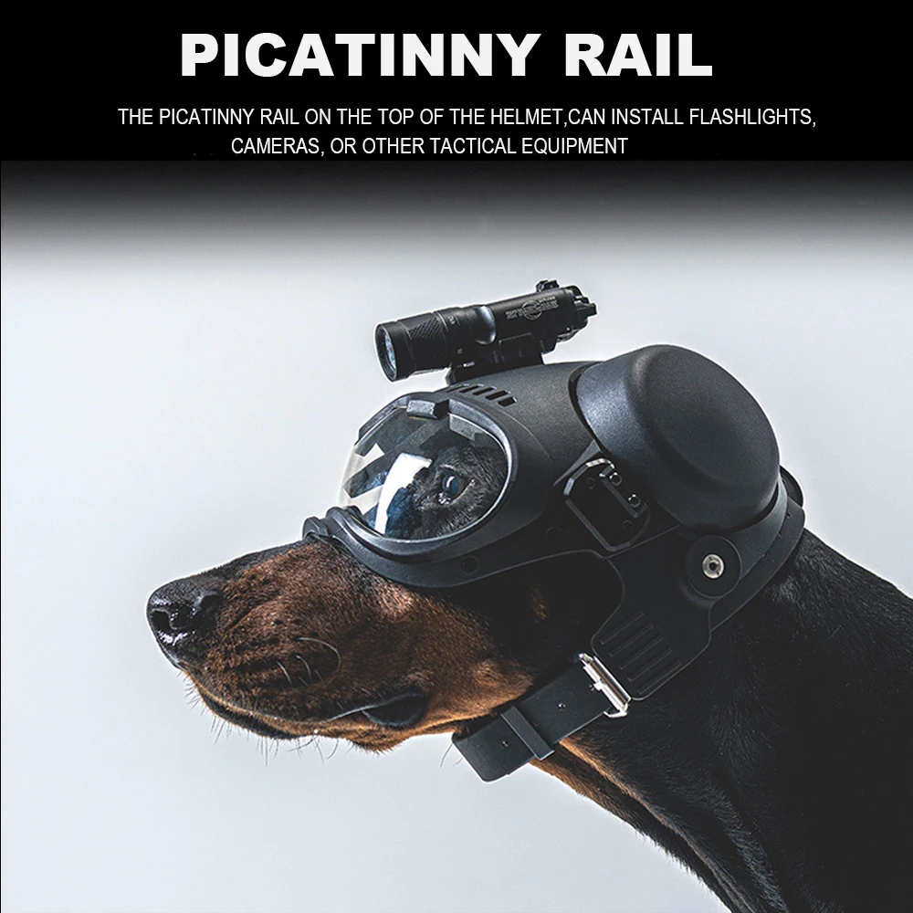 Hełm taktyczny dla psa K9, woj – Motorcycle Gear Dogs recenzja i cena