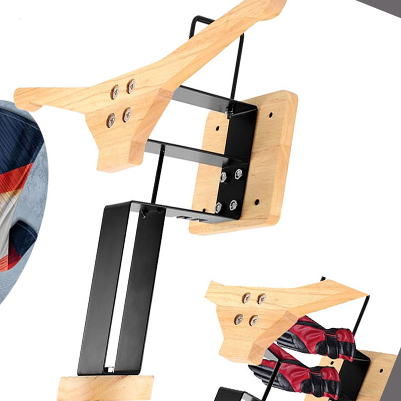 Drewniany uchwyt na kask motoc – Motorcycle Gear Holder recenzja i cena