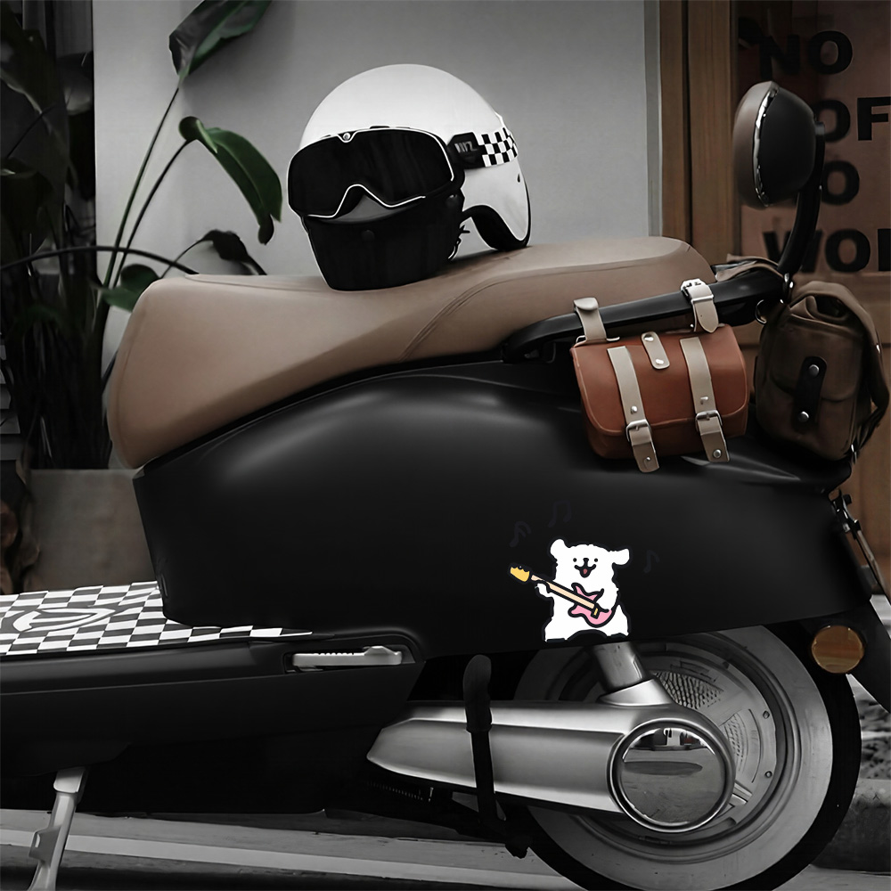 Naklejka na szybę samochodu, u – Motorcycle Gear Dogs recenzja i cena