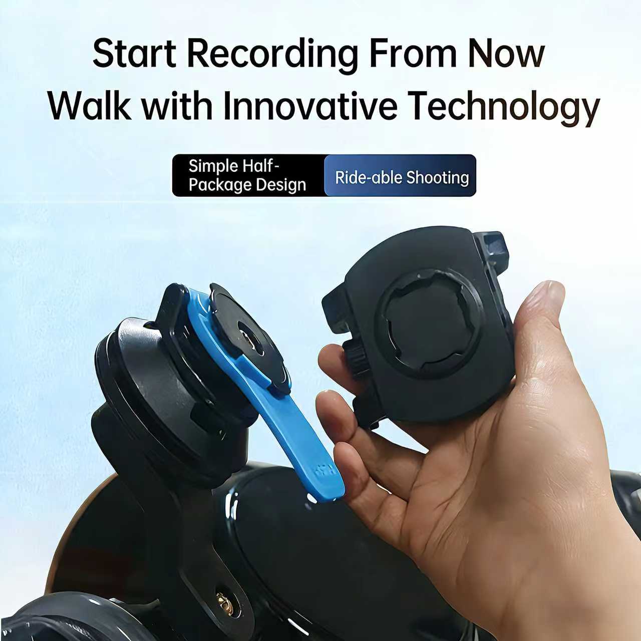 Uchwyt na telefon do kasku, pó – Motorcycle Gear Video recenzja i cena