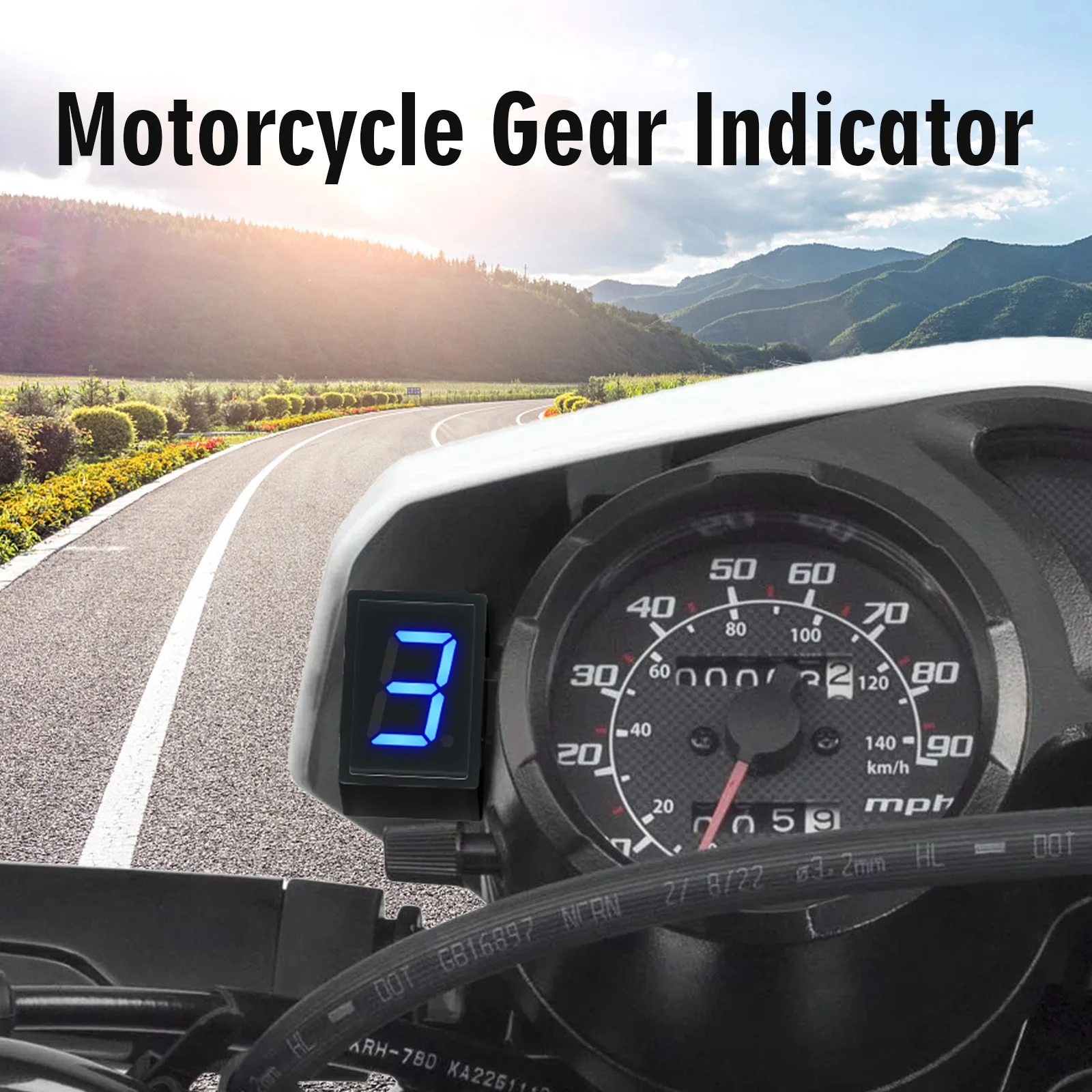 Uniwersalny cyfrowy wskaźnik b – Motorcycle Gear Selector recenzja i cena