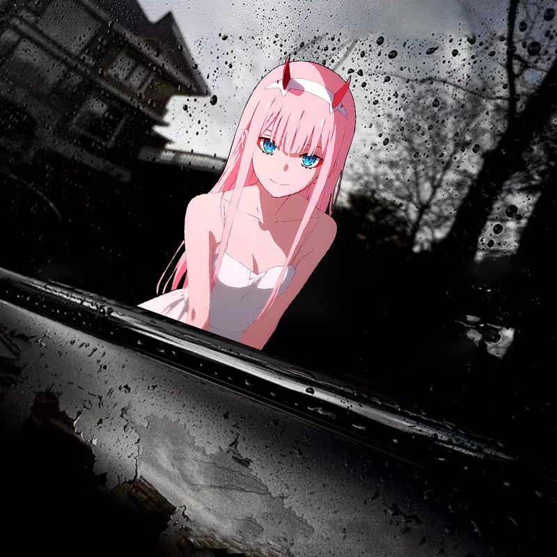 Naklejki z dziewczyną z anime  – Zero Motorcycle Gear recenzja i cena