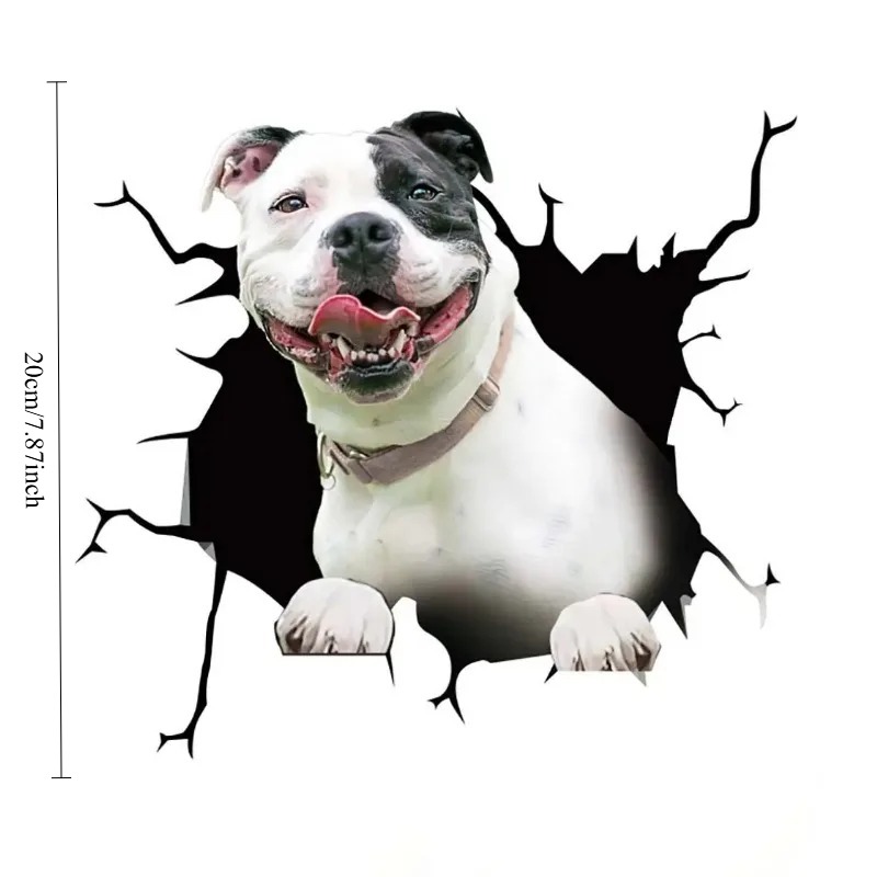 1 szt. Naklejka z buldogiem fr – Motorcycle Gear Dogs recenzja i cena