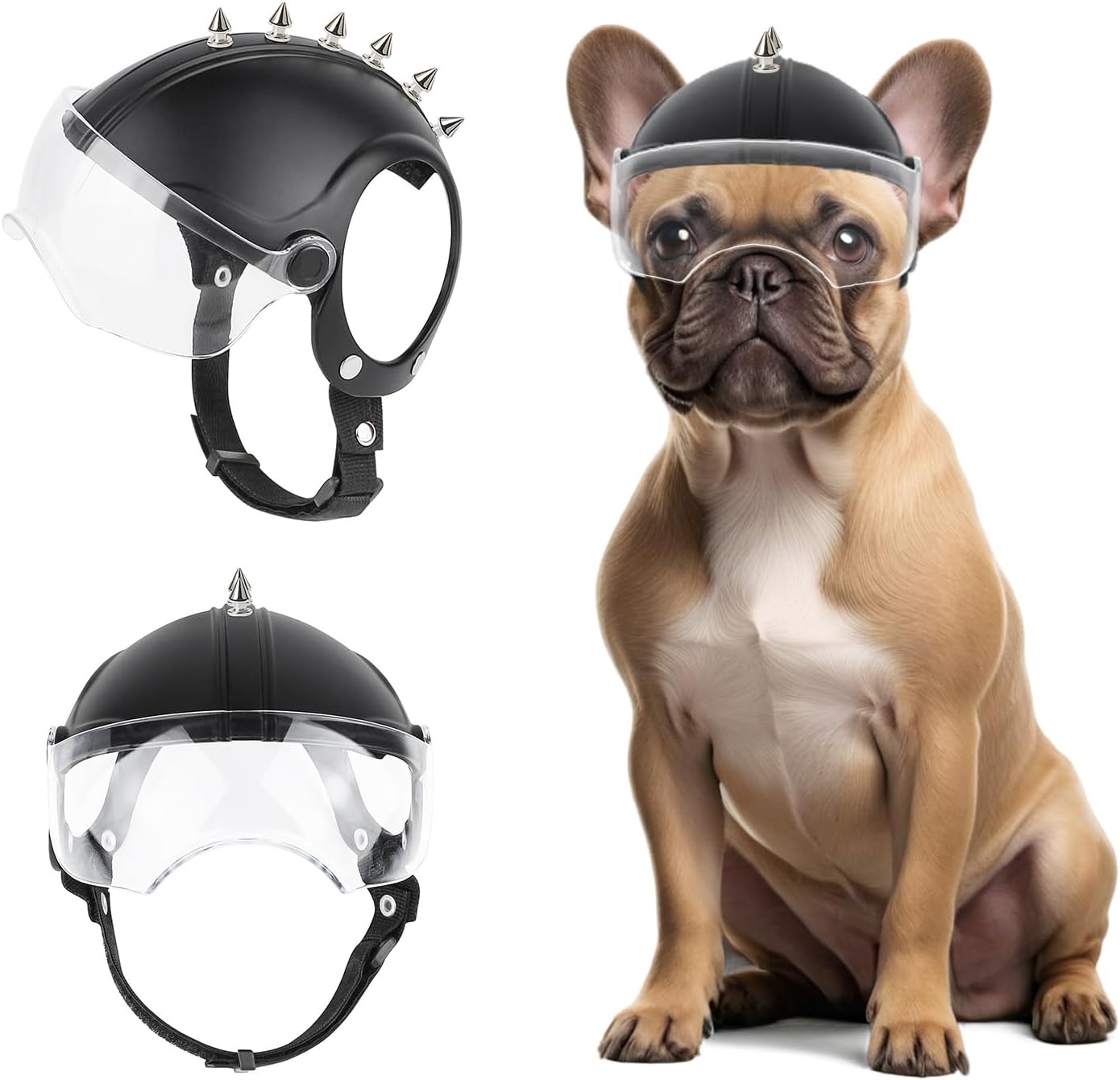 Kask dla małego psa, kask moto – Motorcycle Gear Dogs recenzja i cena