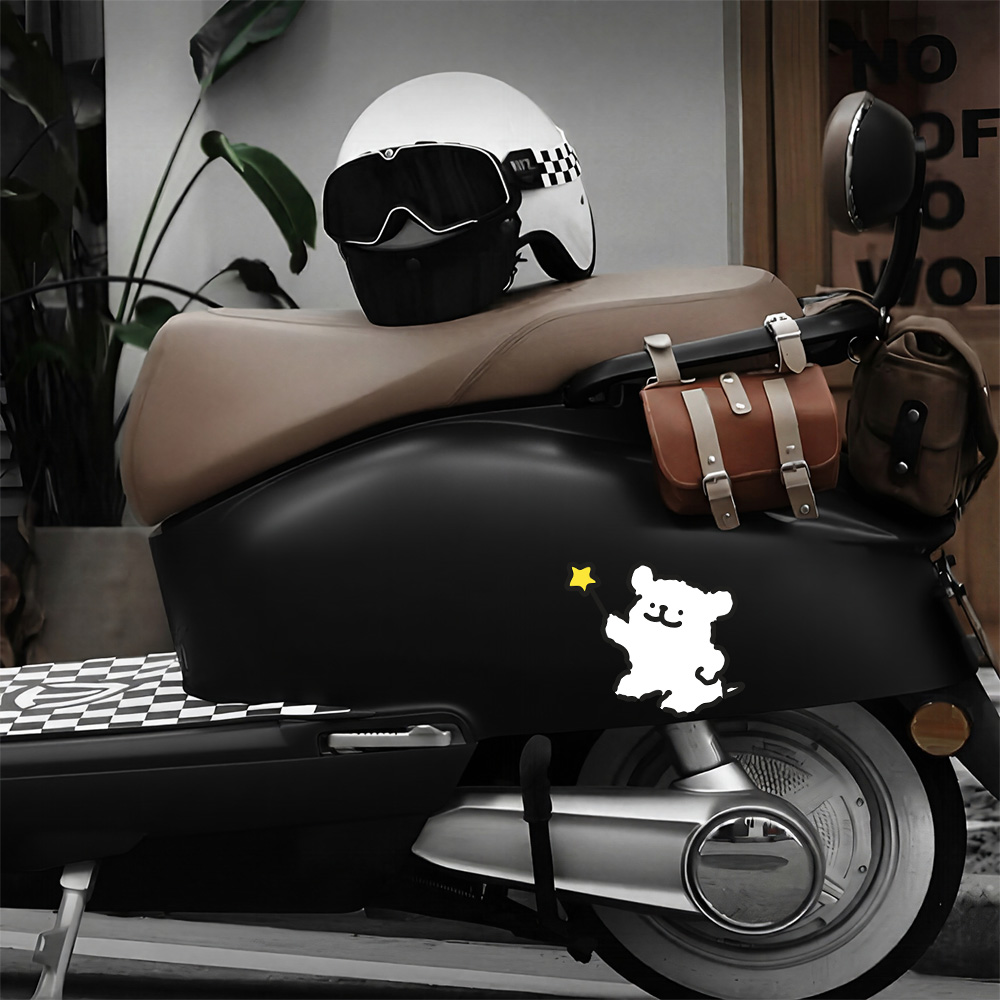 Urocze naklejki winylowe na sa – Motorcycle Gear Dogs recenzja i cena